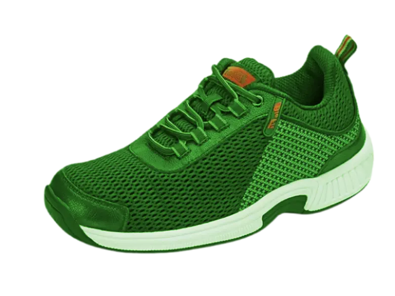 Orthofeet Edgewater stretchable diabetic footwear for swollen feet, featuring a wide forefoot and easy-to-wear design.