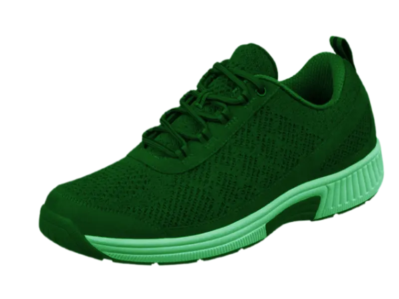 Orthofeet Lava breathable knit athletic shoes for diabetics, designed for active walking with superior ventilation and comfort.