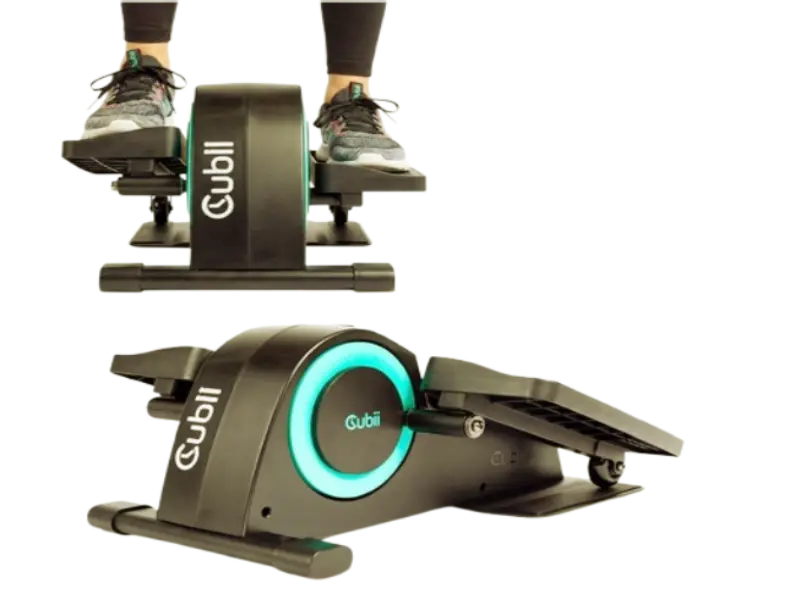 Cubii JR1 Plus under desk elliptical for diabetics with app tracking and smooth pedal motion