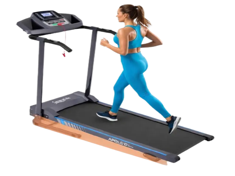 Folding treadmill for small apartments and seniors