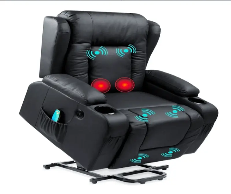Best Choice Products Power Lift Recliner with USB Charging Port