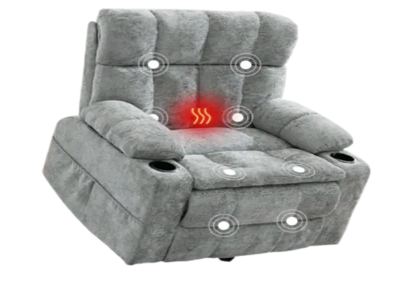 Korser Oversized Dual Motor Power Lift Recliner for Edema Relief