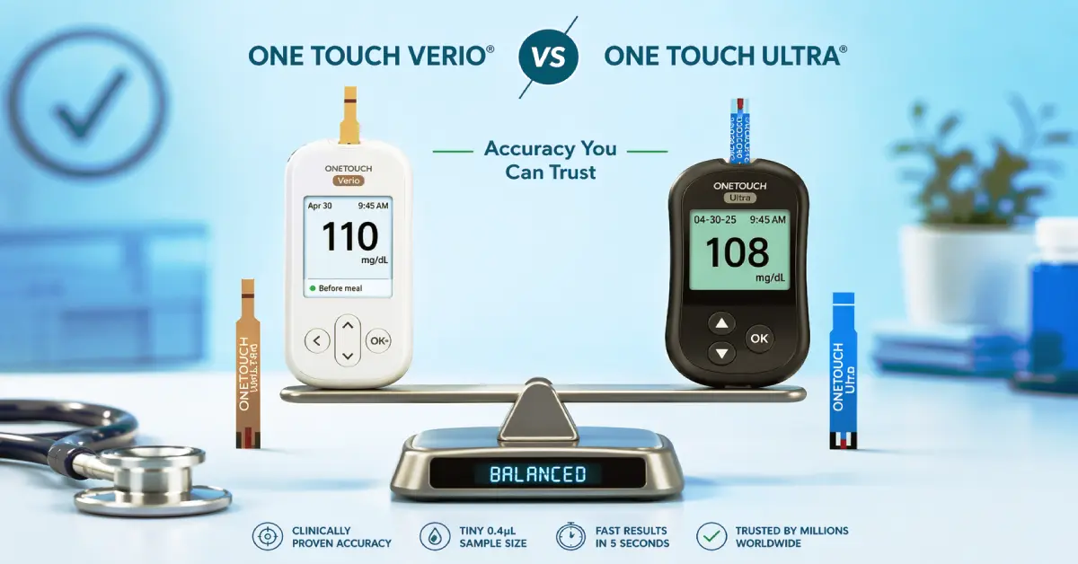 OneTouch Verio vs Ultra Test Strips Comparison for 2026 Accuracy and Cost