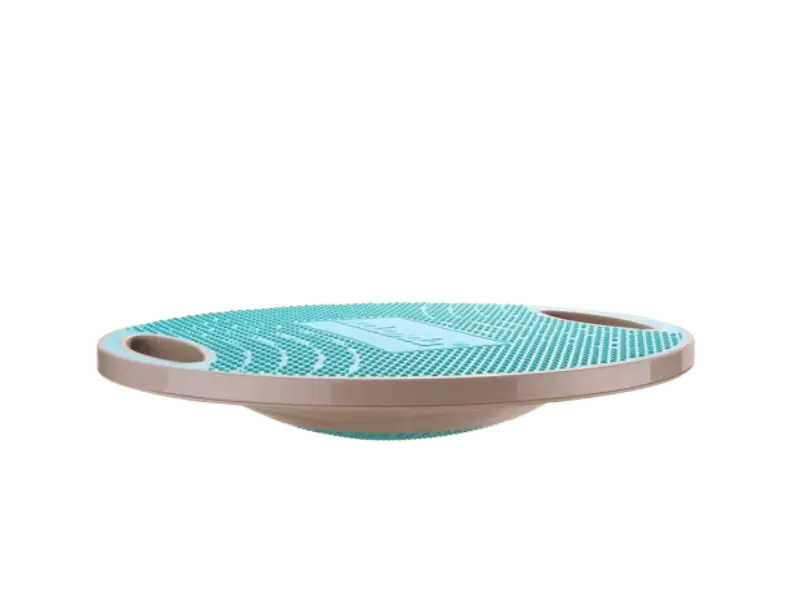NALANDA wobble balance board for heavy-duty stability training and diabetic home therapy.