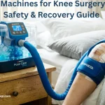 Best ice machine for knee surgery recovery with dynamic cold therapy wrap running on a diabetic patient