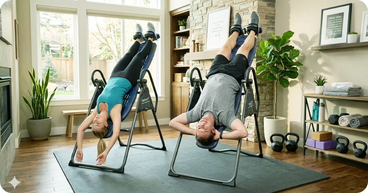Best inversion table for home back pain therapy and safe diabetic exercises