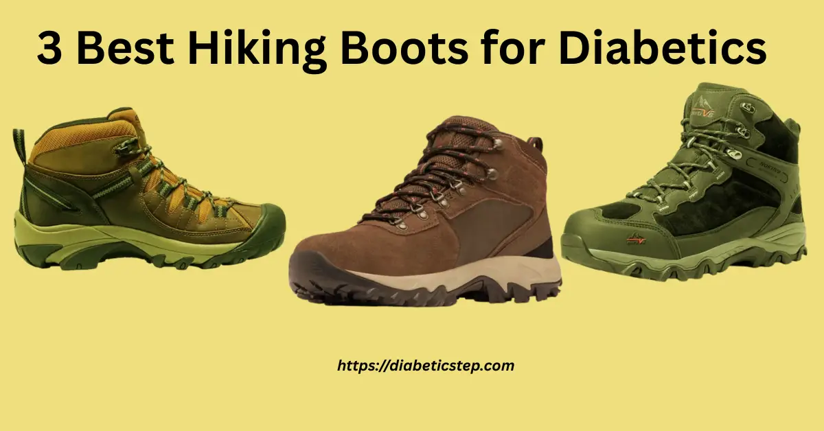 Best hiking boots for diabetics on a rocky trail for safe walking and foot protection