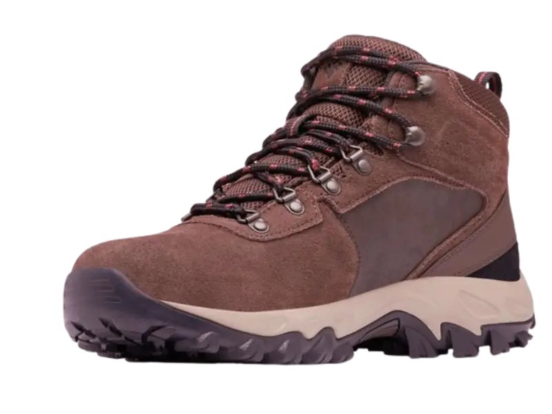 Columbia Newton Ridge II Suede waterproof hiking boots for diabetics with ankle support
