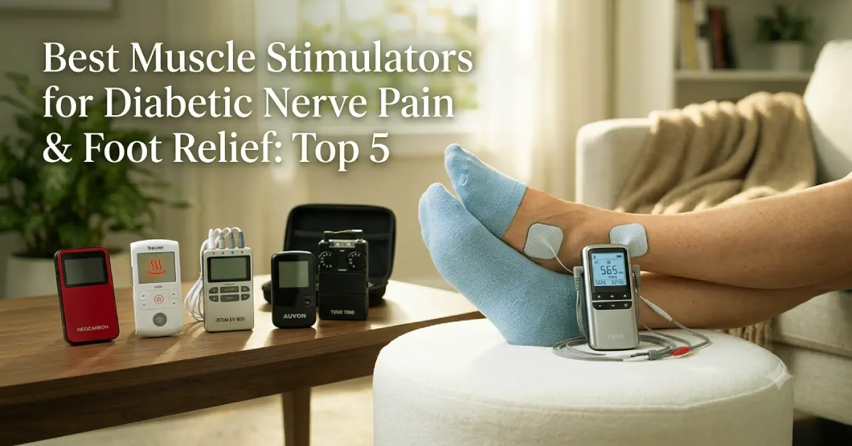 Best muscle stimulators for diabetic nerve pain and foot relief top 5