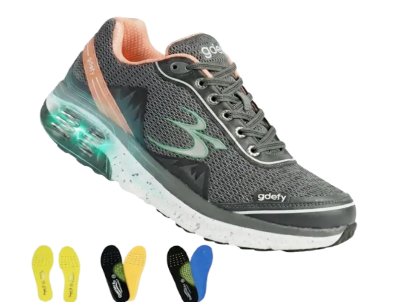 gdefy orthopedic shoes for women with arch support for exercise