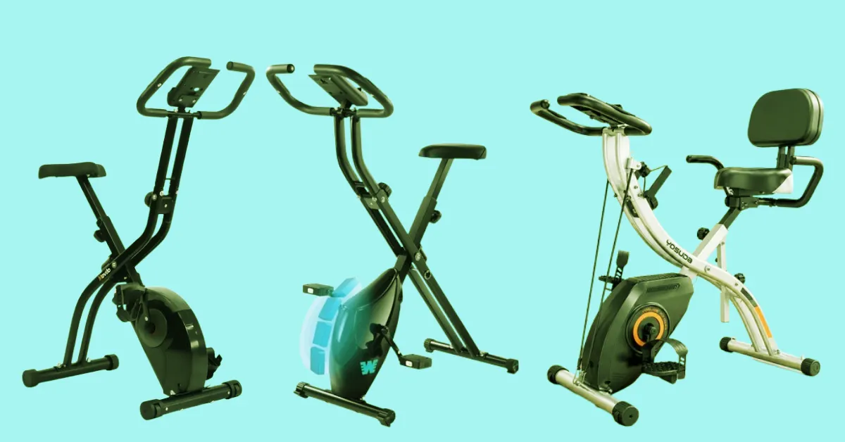 Best foldable exercise bikes for diabetic seniors for home workout