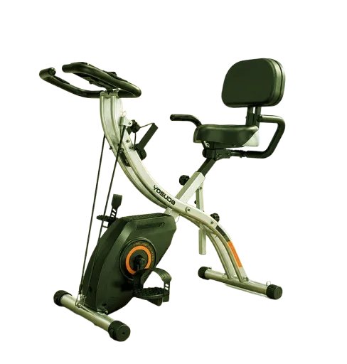 YOSUDA heavy duty 380 lbs capacity compact bike for senior blood sugar control