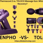 RENPHO Active Thermacool 2 with heat and cold therapy vs TOLOCO deep tissue massage gun for senior muscle pain recovery.